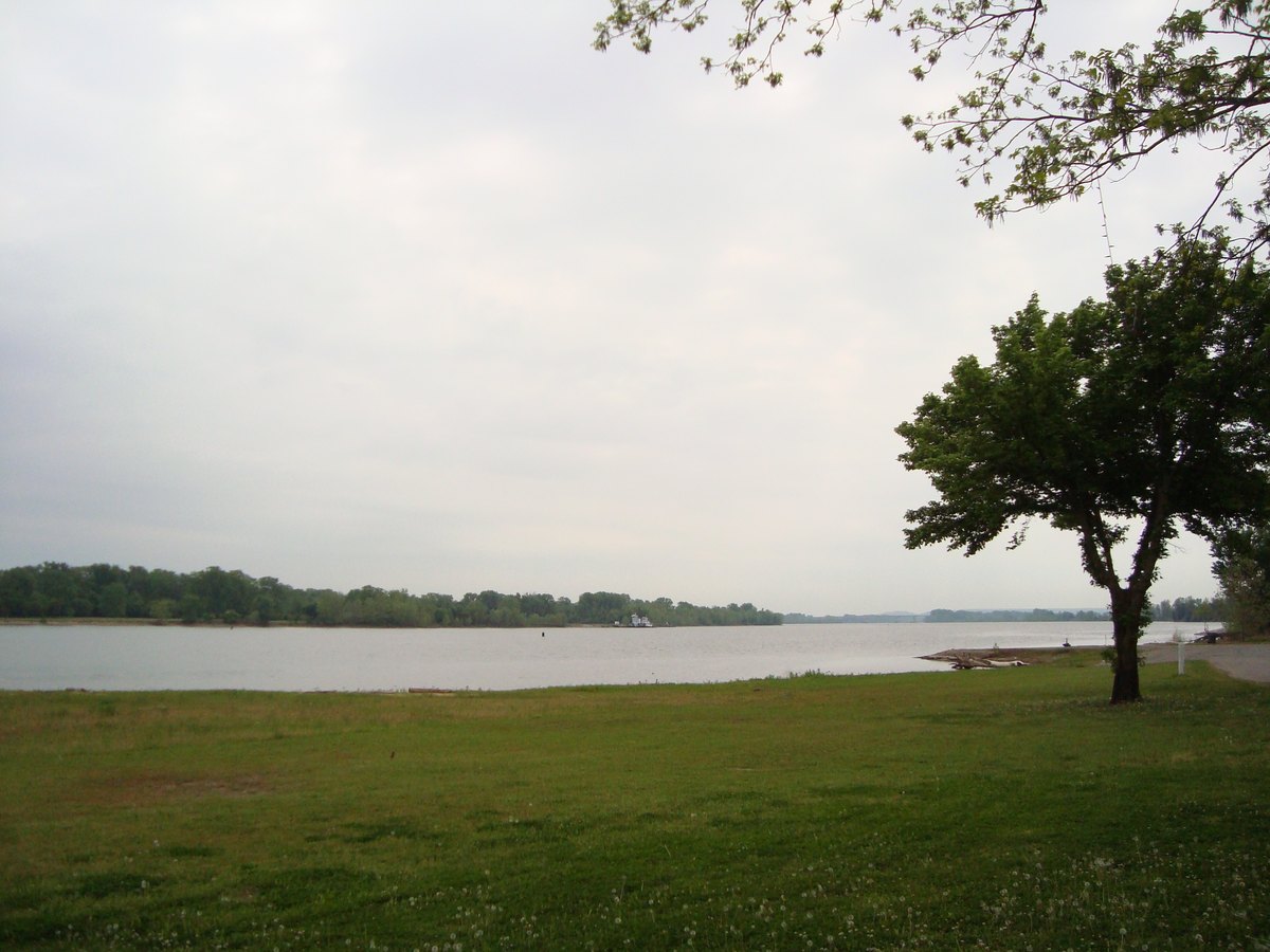 The Arkansas River in eastern Oklahoma, the river that runs along Bixby’s north side