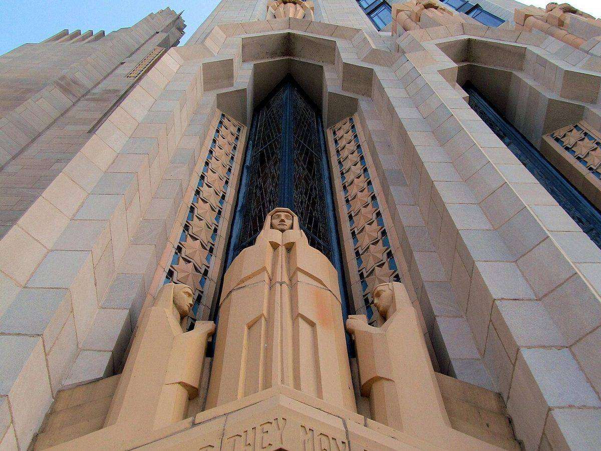 The tower of the Boston Avenue Methodist Church, a Tulsa landmark