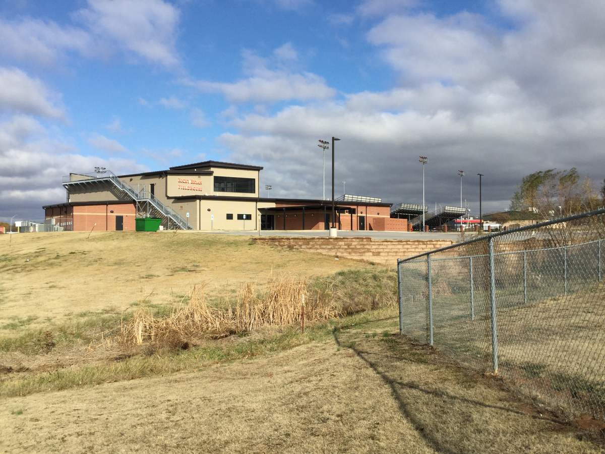 The Rick Bryan Field House in Coweta, Oklahoma