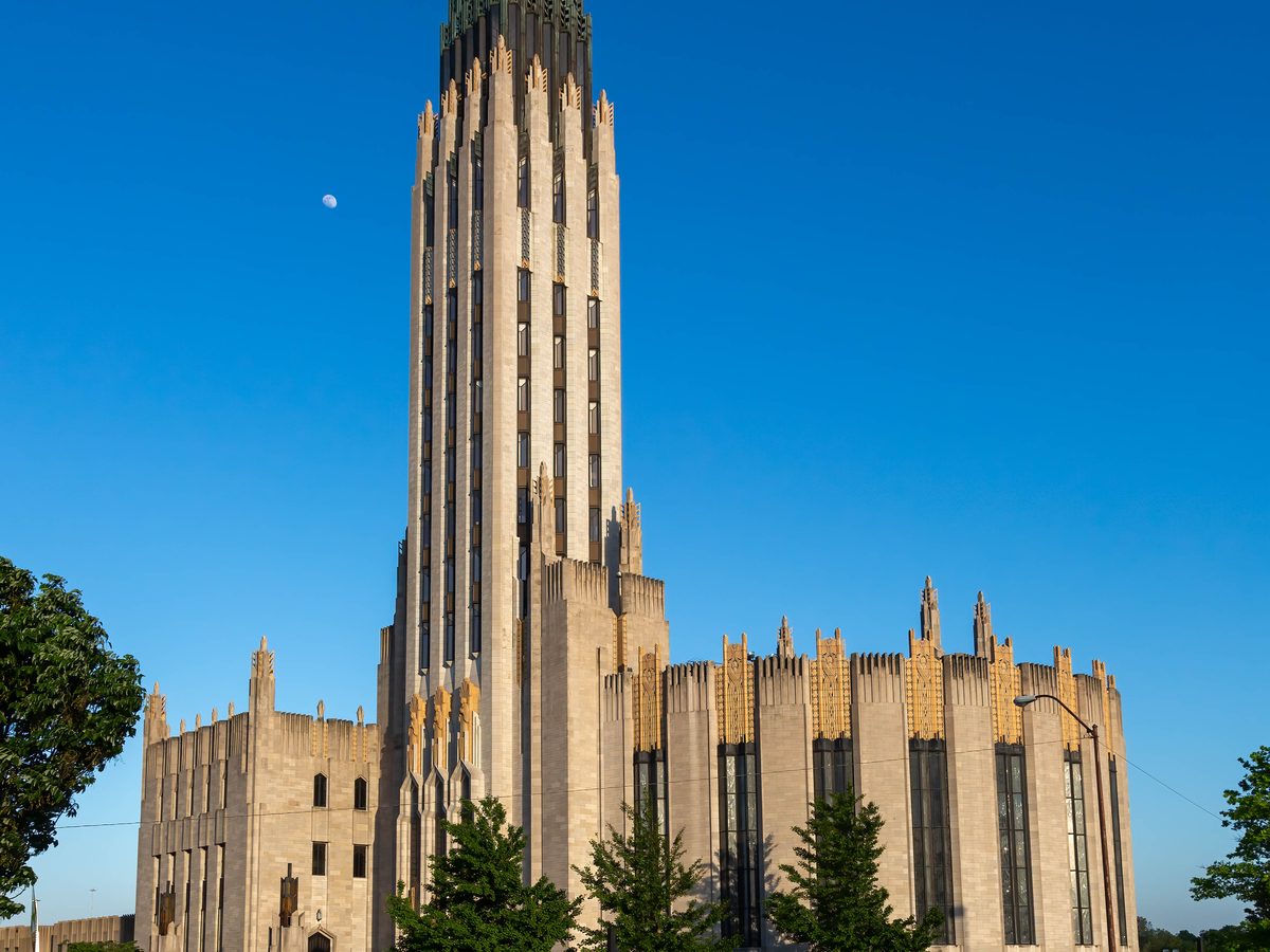 Boston Avenue Methodist Church, the art deco landmark of downtown Tulsa, Oklahoma