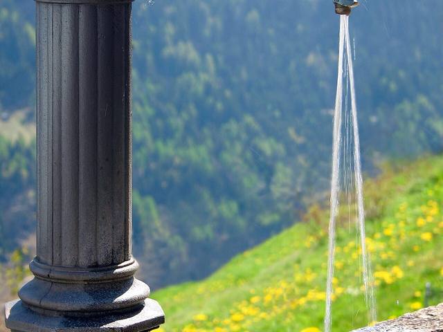 Clean water running from a faucet, the Category 1 starting point