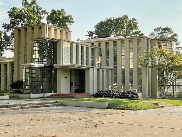 Historic brick and glass home in Tulsa, Oklahoma, the kind of property a homeowners policy protects